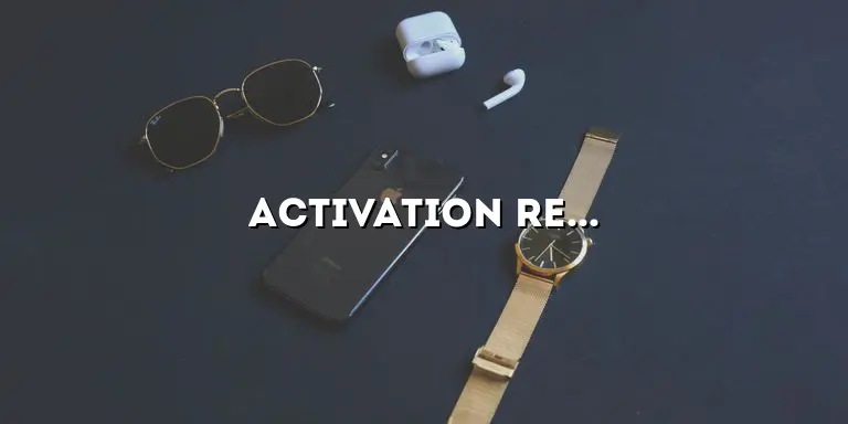 Activation Required iPhone: A Comprehensive Guide to Unlocking Your Device