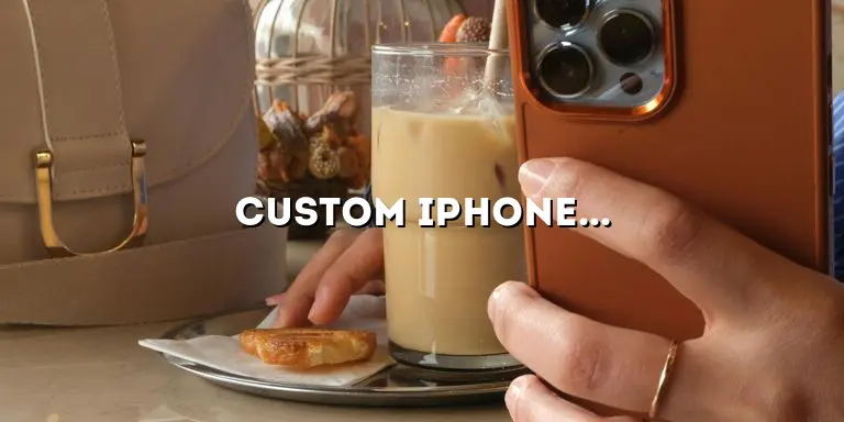 Custom iPhone SE Case: Personalize Your Device with Style and Protection