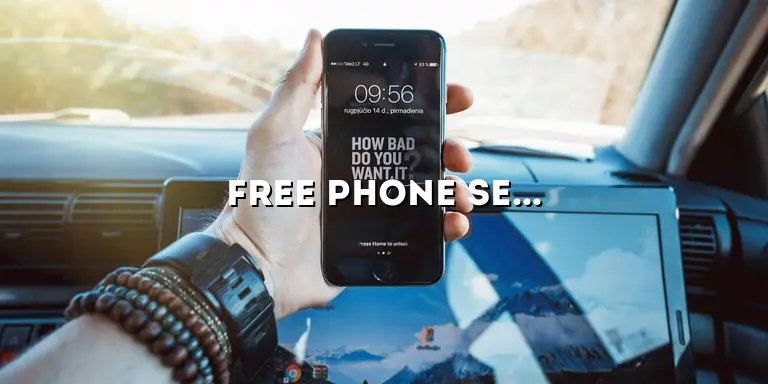 Free Phone Service for iPhone: Everything You Need to Know