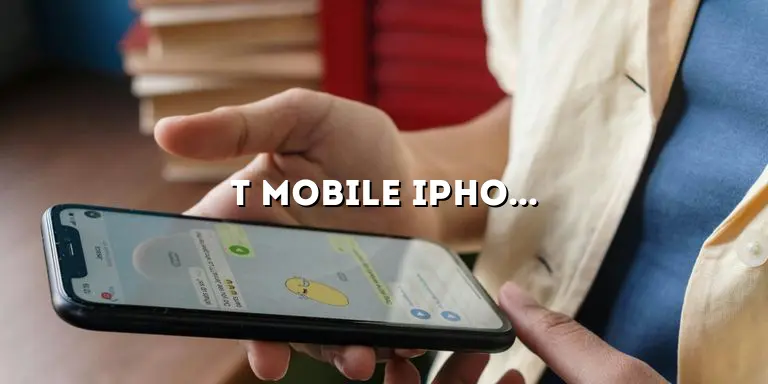 T-Mobile iPhone X: A Comprehensive Guide to Features, Plans, and Pricing