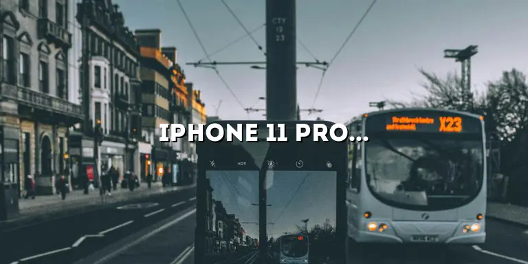 iPhone 11 Pro Mini: The Compact Powerhouse You Need
